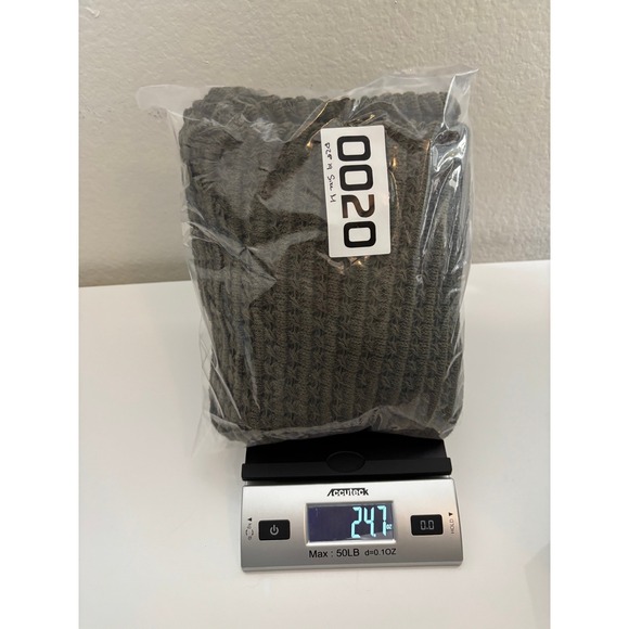 Rag & Bone Marlee Cardigan Olive Green Knit Gold Button Sweater Size Medium - Picture 7 of 7